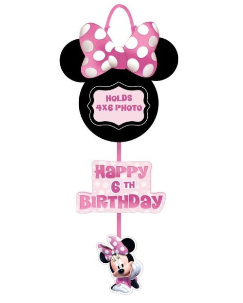 Minnie Mouse Customisable Hanging Sign