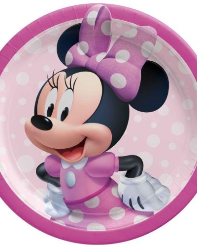 Minnie Mouse Forever Dinner Plates 8pk