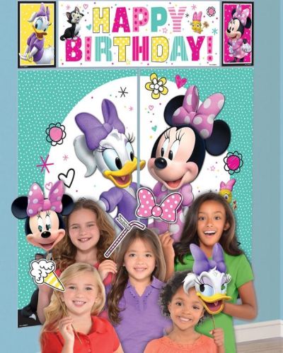 Minnie Mouse Scene Setter with Photo Props