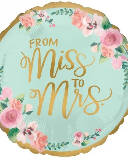 Mint To Be Foil Balloon