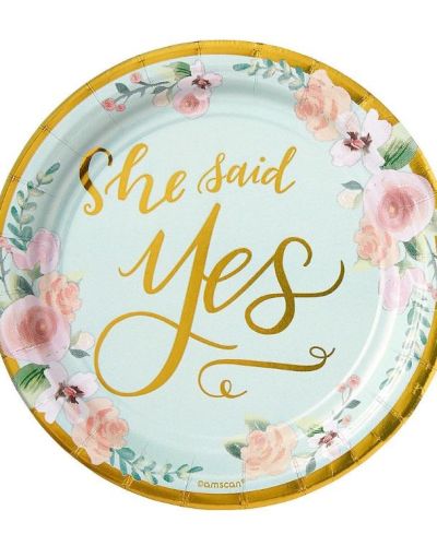 Mint To Be Lunch Plates 8pk