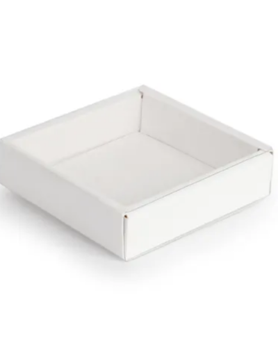 Cookie Box Square With Clear Lid 9cm X 9cm