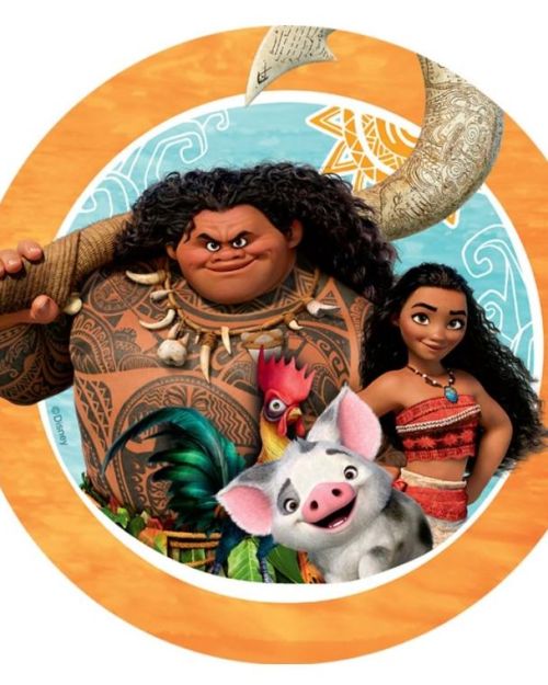 Edible Icing Image – Moana Round