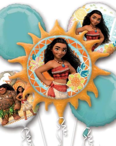 Moana Foil Balloon Bouquet