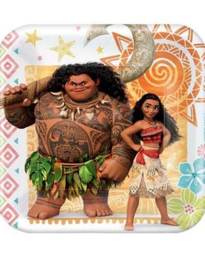 Moana Lunch Plates – 8pk