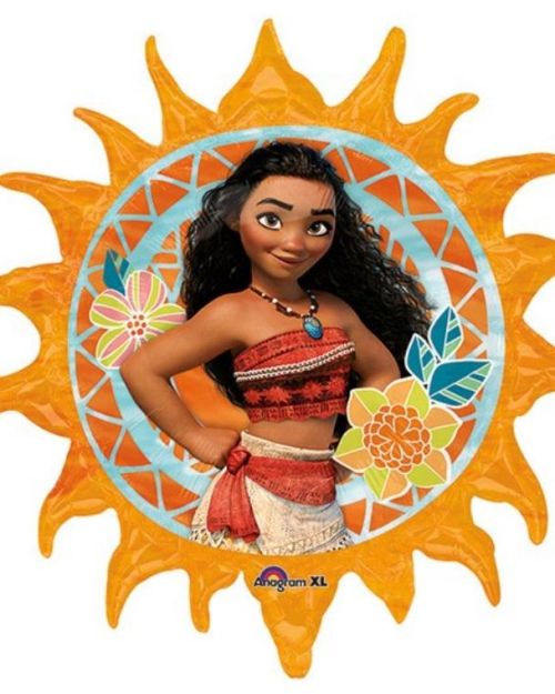 Moana SuperShape Sun Foil Balloon