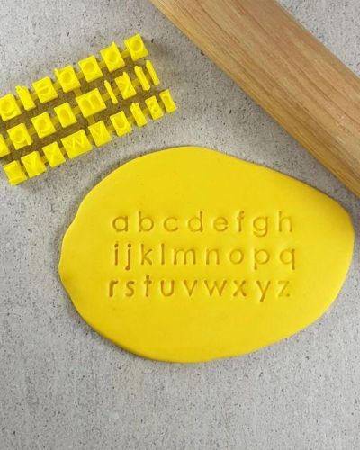 Modern Letter Embosser Set – Lower Case