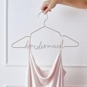 Modern Luxe Gold Bridesmaid Hanger