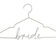 Modern Luxe Gold Bride Hanger