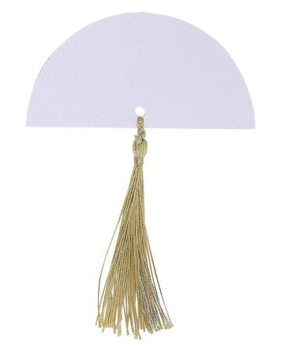 Modern Luxe Gold Tassel Place Cards 6pk