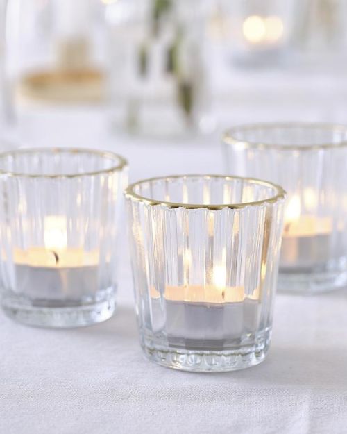 Modern Luxe Tea Light Holders 3pk