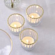 Modern Luxe Tea Light Holders 3pk