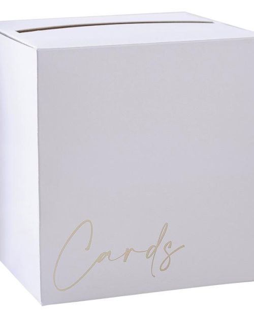 Modern Luxe Wedding Card Box