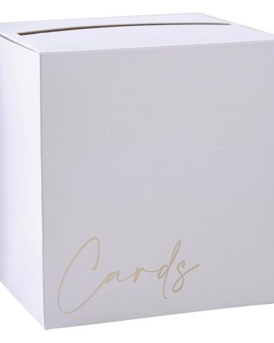 Modern Luxe Wedding Card Box