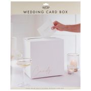 Modern Luxe Wedding Card Box