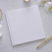 Modern Luxe Wedding Guest Book