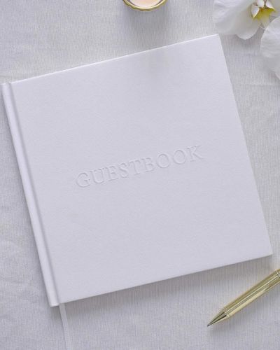 Modern Luxe Wedding Guest Book