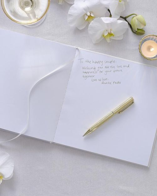 Modern Luxe Wedding Guest Book