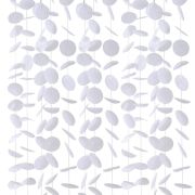 Modern Luxe White Paper Disc Backdrop