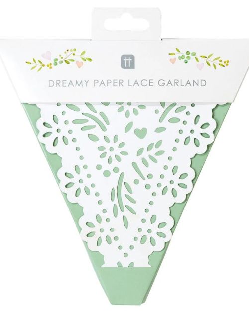 Modern Romance Paper Lace Garland