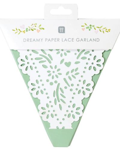 Modern Romance Paper Lace Garland