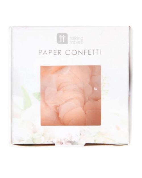 Modern Romance Pastel Heart Confetti
