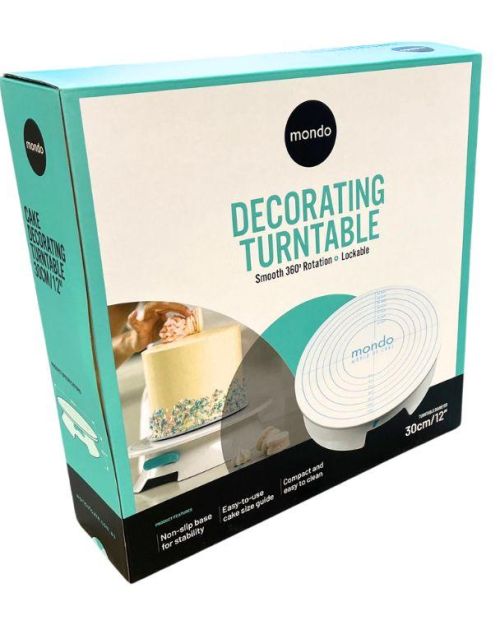Mondo Decorating Turntable with Brake