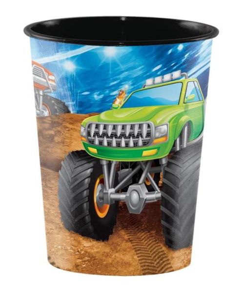 Monster Truck Keepsake Cup