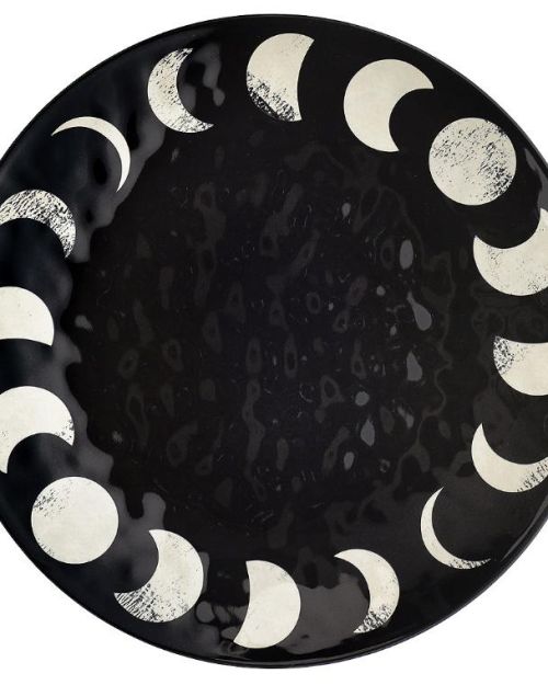 Moon Phases Textured Platter