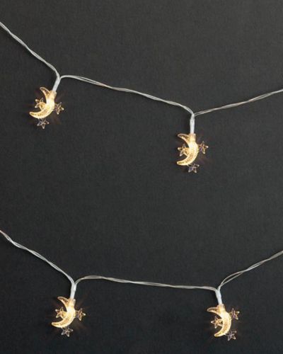 Moon & Star LED String Lights