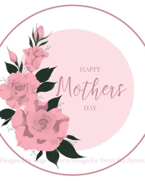 Edible Icing Image – Mothers Day Round