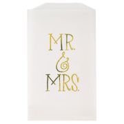 Mr & Mrs Glassine Treat Bags 8pk