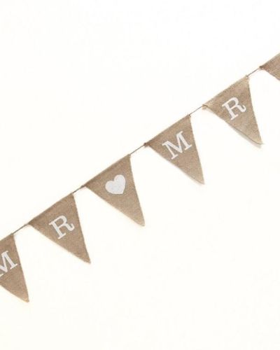 Mr & Mrs Hessian Bunting