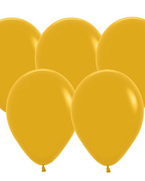 Mustard Balloons 25pk