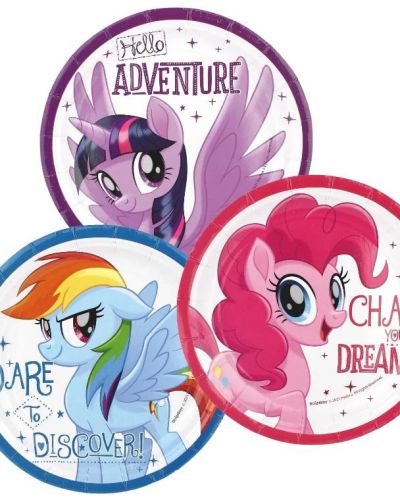 My Little Pony Lunch Plates 8pk