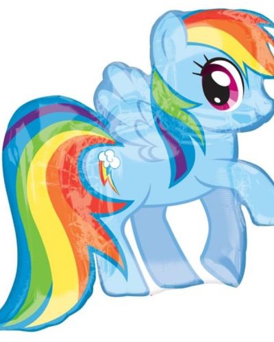 My Little Pony Rainbow Dash Supershape Balloon