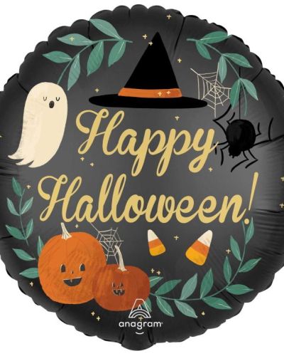 Nature in the Night Halloween Foil Balloon