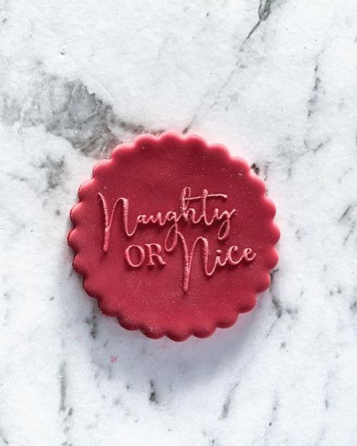 Debosser Stamp – Naughty or Nice