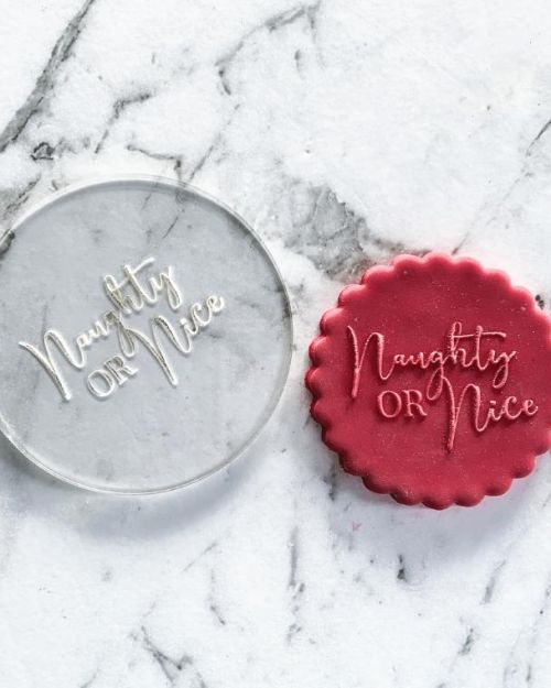 Debosser Stamp – Naughty or Nice