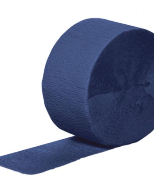 Crepe Paper Streamer – Royal Blue