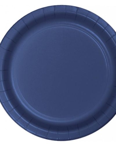 Navy Blue Dinner Plates 20pk