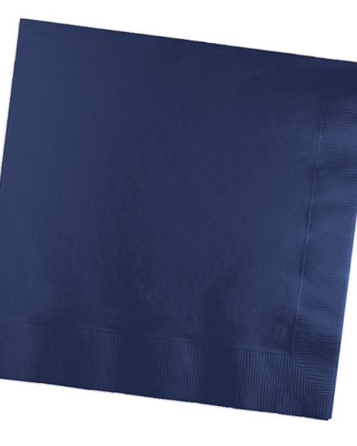 Navy Blue Lunch Napkins 50pk