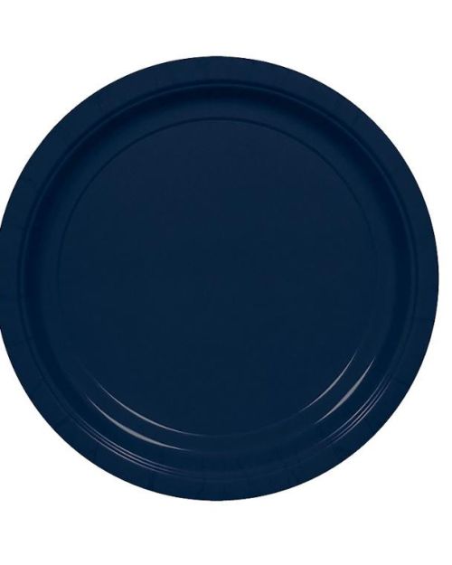 Lunch Plates 20pk – Navy Blue