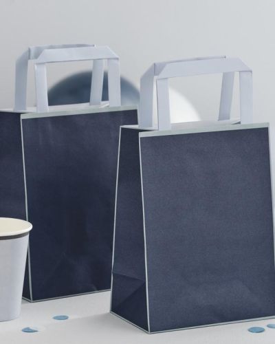 Navy Party Bags 5pk