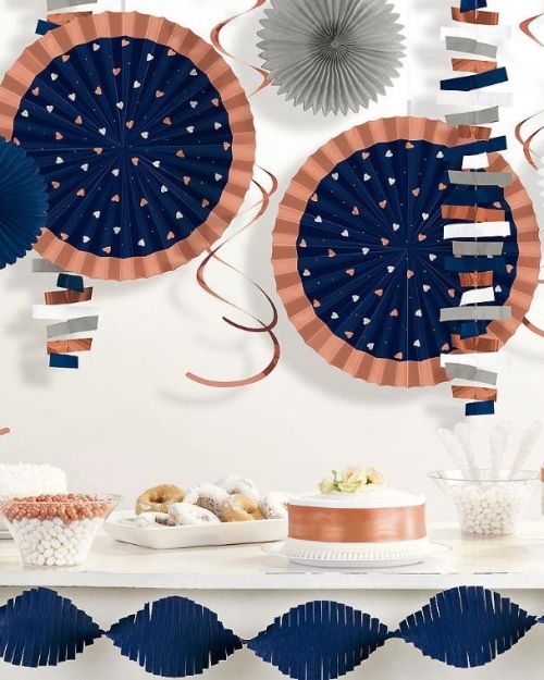 Navy Love Room Decorating Kit