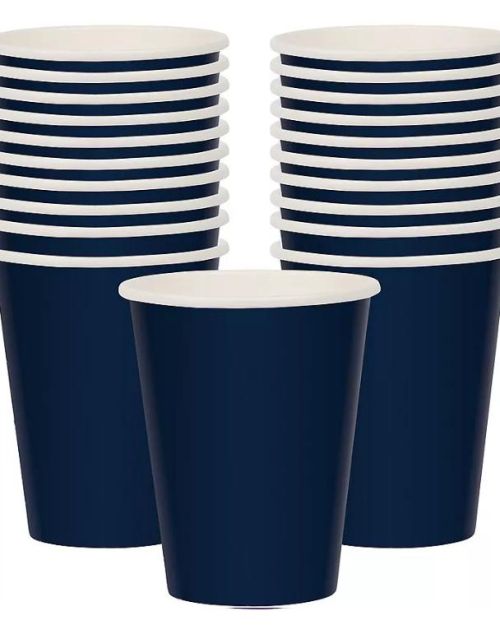 Paper Cups 20pk – Navy Blue