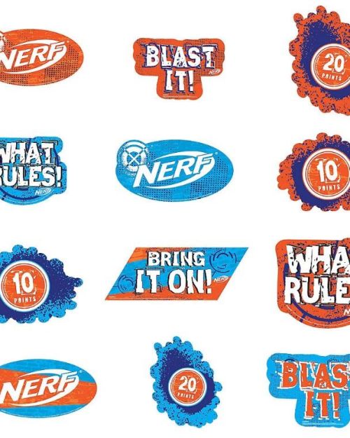 Nerf Cutouts 12pk