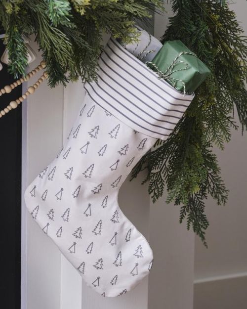 Nordic Noel Christmas Stocking
