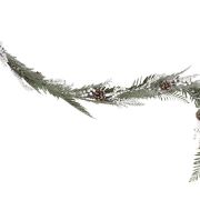 Nordic Noel Snowy Christmas Garland