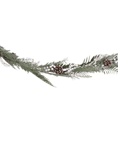Nordic Noel Snowy Christmas Garland